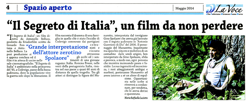 Articolo Il Segreto